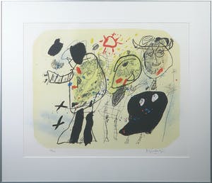 Kees Salentijn - Litho, Zonder titel - Ingelijst kopen? Bied vanaf 50!