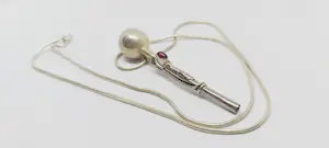 Prachtig Zilveren 925 Collier met Hanger 45 cm kopen? Bied vanaf 35!