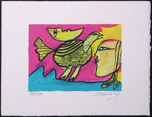 Corneille - Zeefdruk, Zonder titel kopen? Bied vanaf 70!