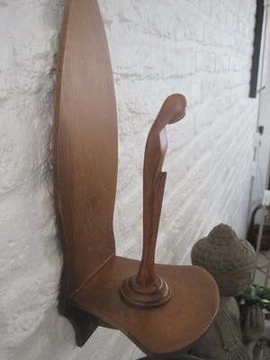 Heiligenbeeld - Madonna in Amsterdamse School stijl. kopen? Bied vanaf 30!