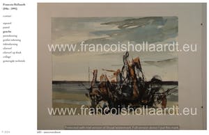 Frans Hollaardt - Zeeroversboot, gemengde techniek (netjes ingelijst) kopen? Bied vanaf 75!