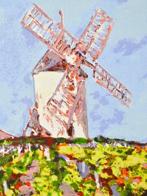 Henri Hess - Moulin a vent (sky high) kopen? Bied vanaf 1!