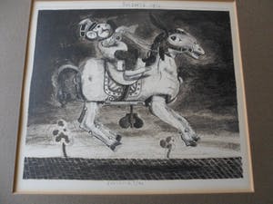 Herman Berserik - Ets : Speelgoed Ruiter uit 1976 kopen? Bied vanaf 60!