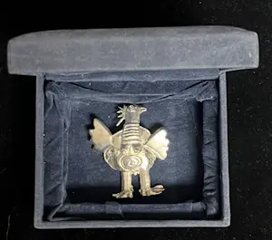 Corneille - L'oiseau habite les songes zilveren hanger broche, handgesigneerd, 1991 kopen? Bied vanaf 800!