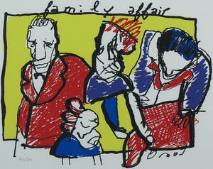 Herman Brood - Zeefdruk, Family affair - Ingelijst kopen? Bied vanaf 150!