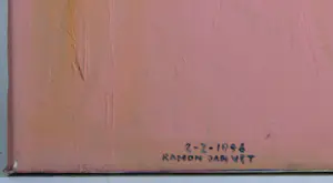 Ramon Jan Vet - Olieverf op doek, Telefoongesprek kopen? Bied vanaf 80!