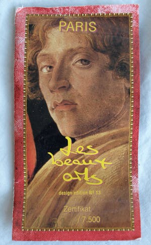 Patrizia Guerresi - Bronzen beeld op parfumfles , “Paris” – Les Beaux Arts – ca 1997 kopen? Bied vanaf 75!