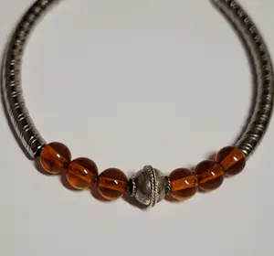 Nieuwe Ambachtelijke prachtige amber sterling zilveren armband kopen? Bied vanaf 60!