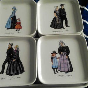 Villeroy & Boch - Gebakset NL klederdrachten kopen? Bied vanaf 23!