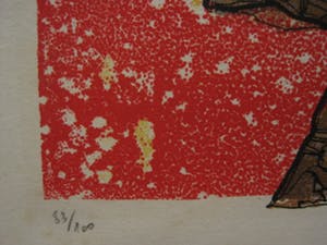 Jean Pierre Vielfaure - belangrijk Frans Surrealist - Litho uit de serie Opéra Civilisation - gesigneerd kopen? Bied vanaf 1!