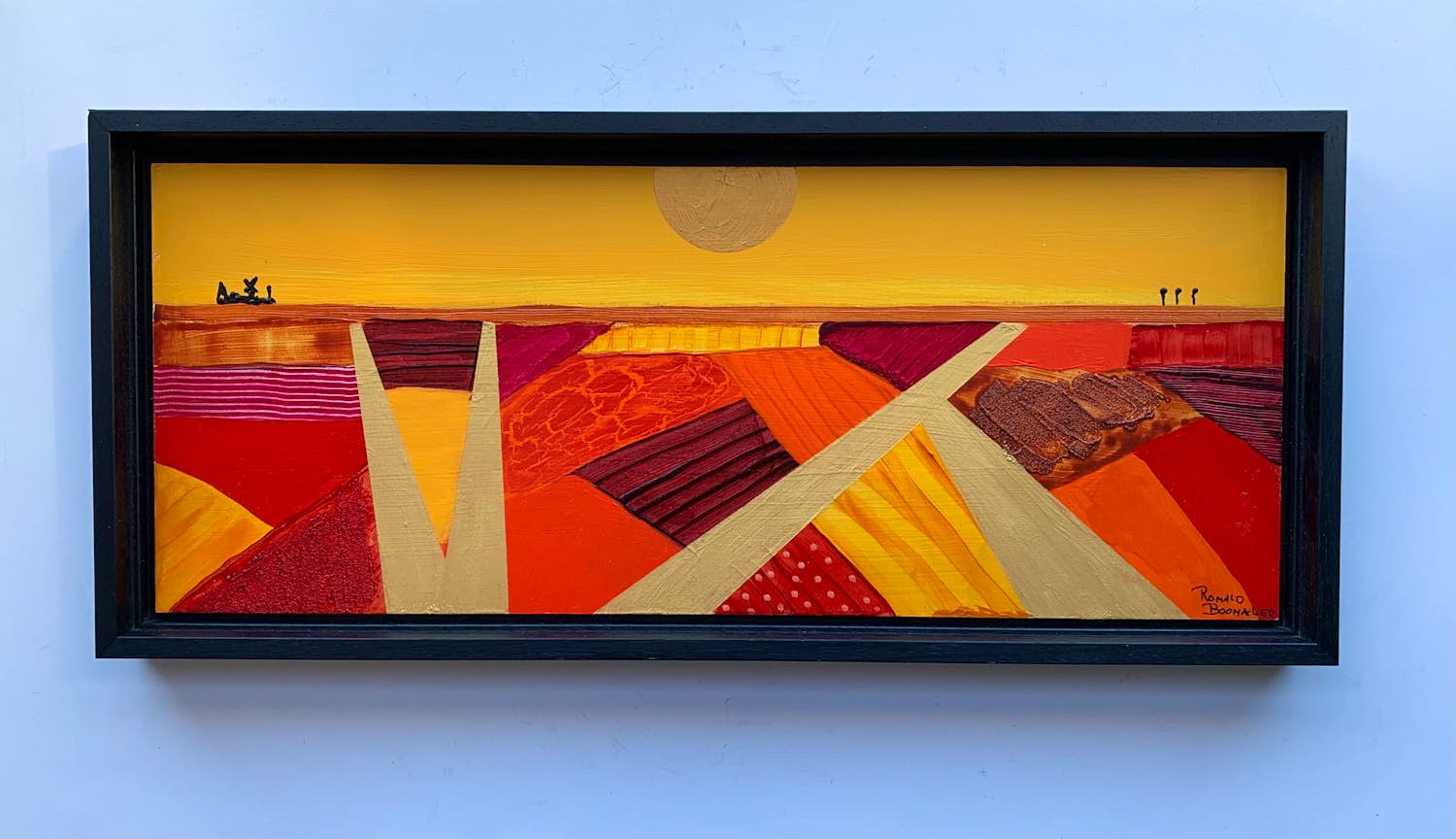 Ronald Boonacker - Hollands Landschap ( Certificaat van echtheid) kopen? Bied vanaf 140!