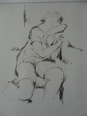 Nic Jonk - Zeefdruk, Vrouw , uit 15-03-1984 kopen? Bied vanaf 35!