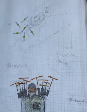 Panamarenko - AP gesigneerde Pepto Bismo kopen? Bied vanaf 1595!