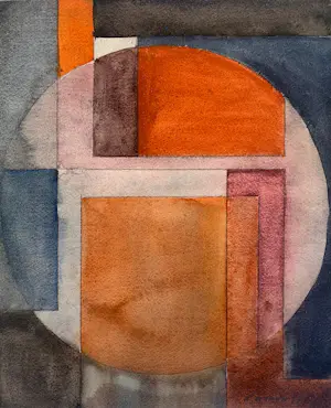 Louis de Vriese - "Abstract in Verticale lijnen" Louis de Vriese (Belgie) kopen? Bied vanaf 100!