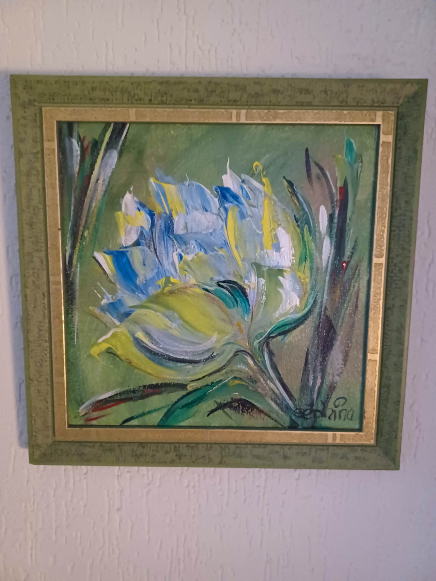 Séphina - Abstracte tulp kopen? Bied vanaf 60!