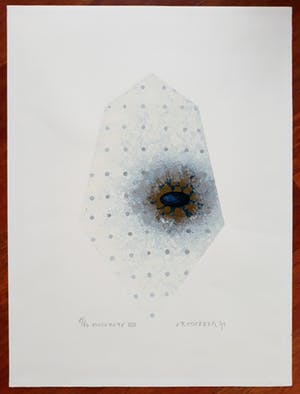 Bert Vredegoor - Mist…, zeefdruk kopen? Bied vanaf 30!