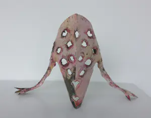 Rene Donders - Sculptuur van messing, Jumping Head kopen? Bied vanaf 150!