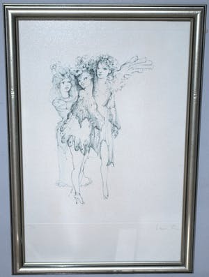 Sam Drukker - LITHO naakt >extra> ETS door Leonor FINI kopen? Bied vanaf 75!
