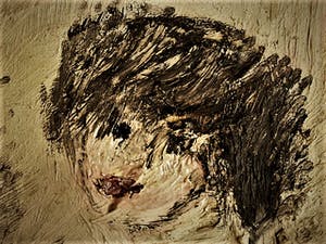 Aat Veldhoen - Bijzonder jaren 60 olieverf - portret vrouw (Fong Leng?) - gesigneerd kopen? Bied vanaf 290!
