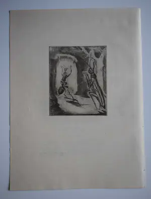 Jeanne Bieruma Oosting - Ets - De Mier en de Krekel kopen? Bied vanaf 30!