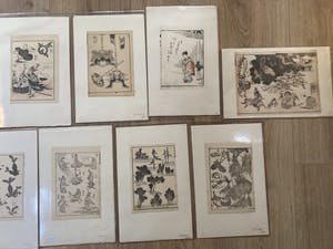 Katsushika Hokusai - 22 bijzondere houtsneden! kopen? Bied vanaf 300!