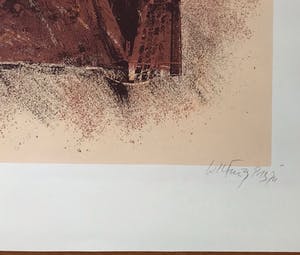 Wilfried Pas - Grote gesigneerde zeefdruk - 7/10 - Kleine oplage! - 1974 - Zelden aangeboden! kopen? Bied vanaf 55!