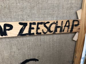 Constantijn Molenkamp - Constantijn Molenkamp - Olieverf op doek - Zeeschap kopen? Bied vanaf 300!