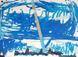 Anton Heyboer - Vinkevener | Acryl op doek (Groot) verkocht voor € 275!