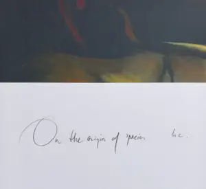 Rob Scholte - On the origin of species, zeefdruk (groot!) kopen? Bied vanaf 125!