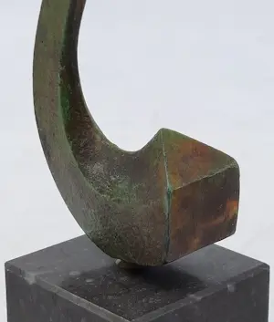Brons (Onbekend) - Gepatineerd sculptuur op granieten voet kopen? Bied vanaf 50!