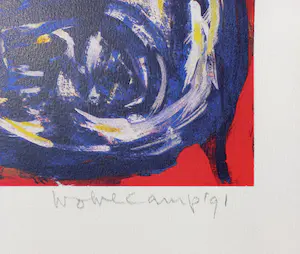 Theo Wolvecamp - Les Quatre Saisons, zeefdruk kopen? Bied vanaf 225!