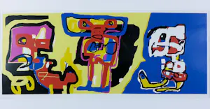 Jan te Wierik - Zeefdruk, Z.T - ingelijst kopen? Bied vanaf 100!