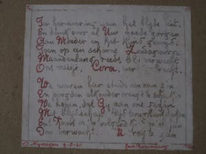 Niet of onleesbaar gesigneerd - Mooie scherpe droge naald Ets "groote markt Nijmegen" gesigneerd kopen? Bied vanaf 1!