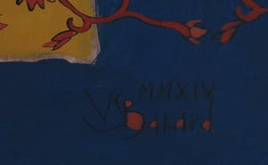 Valentin Bakardjiev - Olieverf op doek, Wild Carpet I (Groot) kopen? Bied vanaf 100!