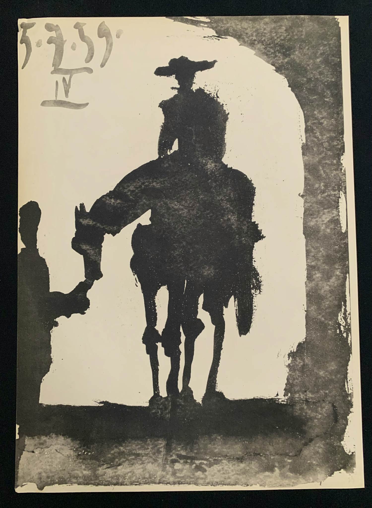 Pablo Picasso - "Toros y Toreros, Bullfighters". verkocht voor € 50!