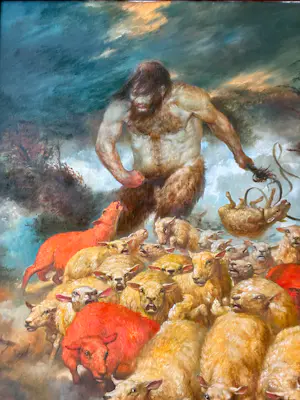 Viktor Safonkin - Cyclopean Nomadic Shepherd kopen? Bied vanaf 1250!