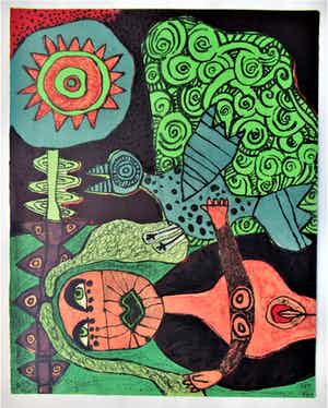 Corneille - Été baroque verkocht voor € 400!