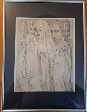 Jan Toorop - Heilige familie kopen? Bied vanaf 35!