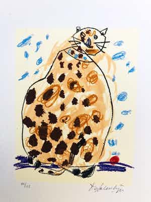 Kees Salentijn - Stippelkat verkocht voor € 45!