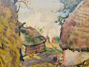 Jan Altink - Boerderij bij Essen ( Groningen). kopen? Bied vanaf 3950!