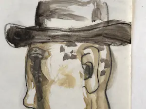 Leo Gestel - Twee koppen van Spakenburger vissers kopen? Bied vanaf 200!