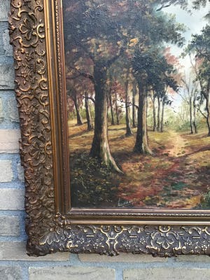 Niet of onleesbaar gesigneerd - Paadjes door het bos kopen? Bied vanaf 1!