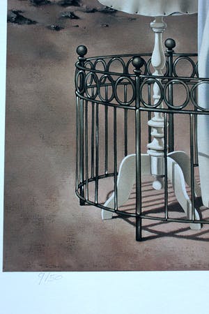 Hans Spiegeler - zeefdruk - 2000 kopen? Bied vanaf 65!