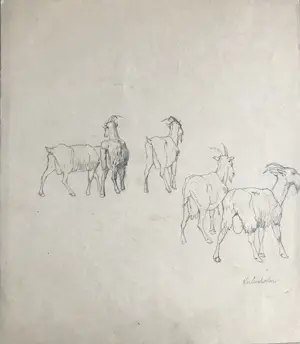 Eugene Joseph Verboeckhoven - Dieren (lot van 8) kopen? Bied vanaf 75!