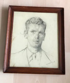 Albert Mulder - Albert BJ Mulder (1889-1987) - portret van een jonge man in kostuum kopen? Bied vanaf 35!