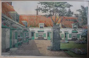 Antoon Hemert - Hofje van van Loo of Gasthuishofje in Haarlem kopen? Bied vanaf 50!