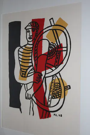 Fernand Leger - Le Cycliste kopen? Bied vanaf 1!