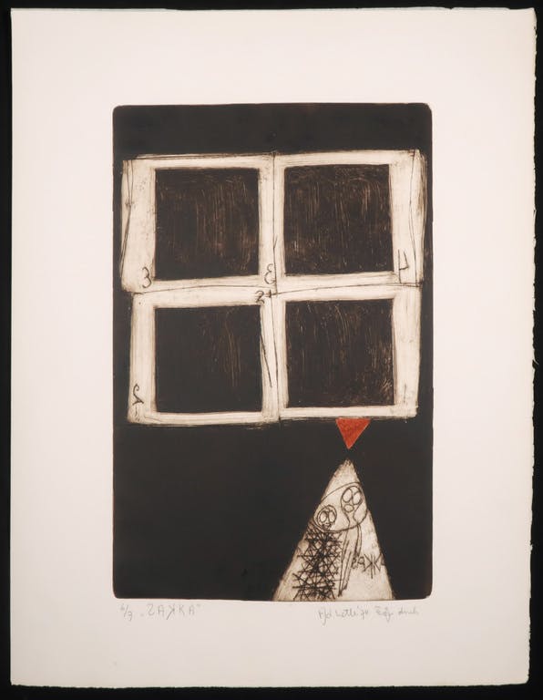 Adriaan Nette - Adriaan Nette: Ets en aquatint, Sakka kopen? Bied vanaf 20!