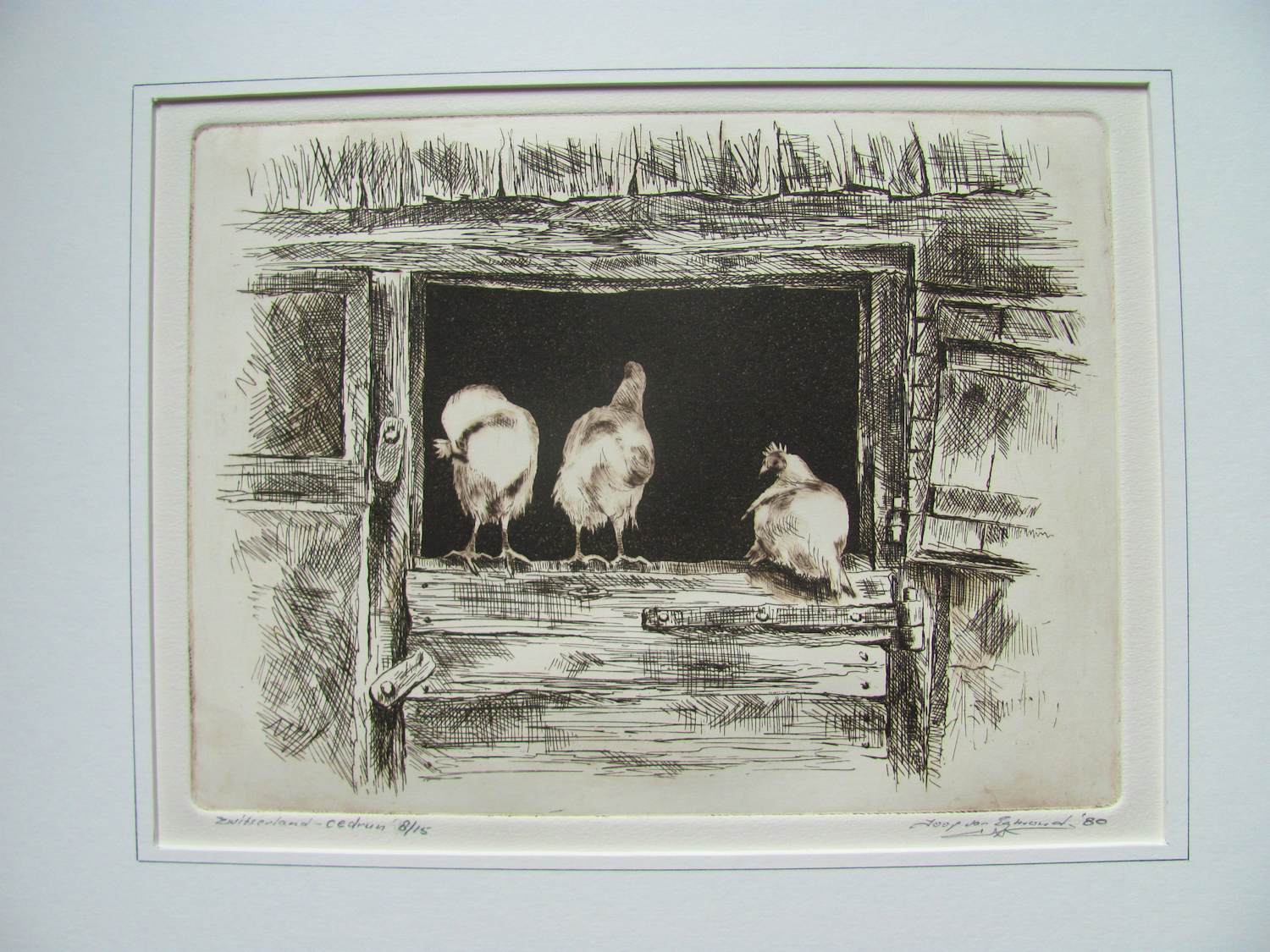 Buy Joop van Egmond - Kippen (Zwitserland cedrun)? Bid from 35!