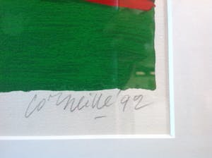 Corneille - "L' Afrique n'est pas loin" 1992 nr. 96/200 (zeefdruk - groot) kopen? Bied vanaf 350!